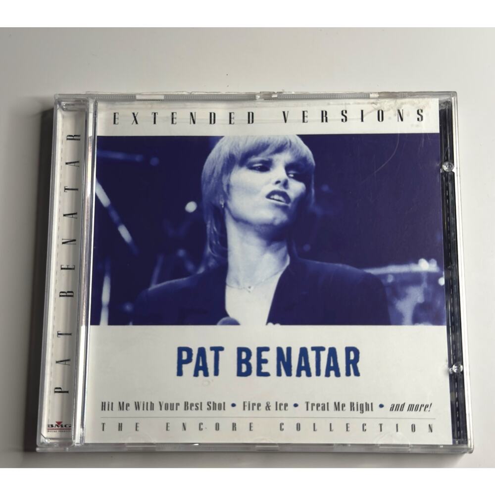 Pat‎ Benatar – Extended Versions: The Encore Collection CD 2004 BMG Live Hits